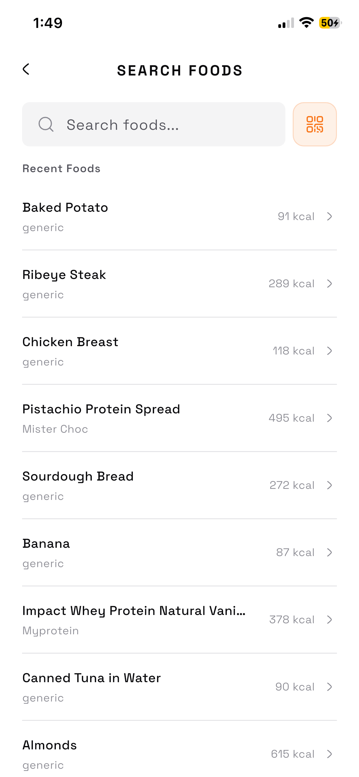 Food Search